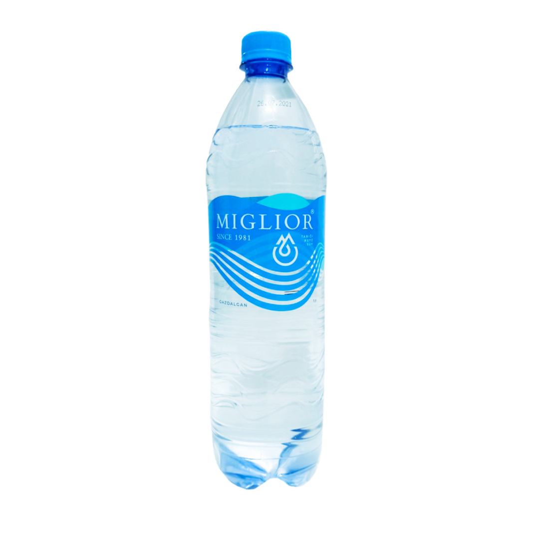 Вода газированная питьевая "Miglior", 1 л
