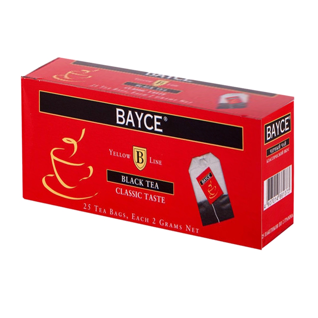 Чай Bayce, черный, 25 пакетиков