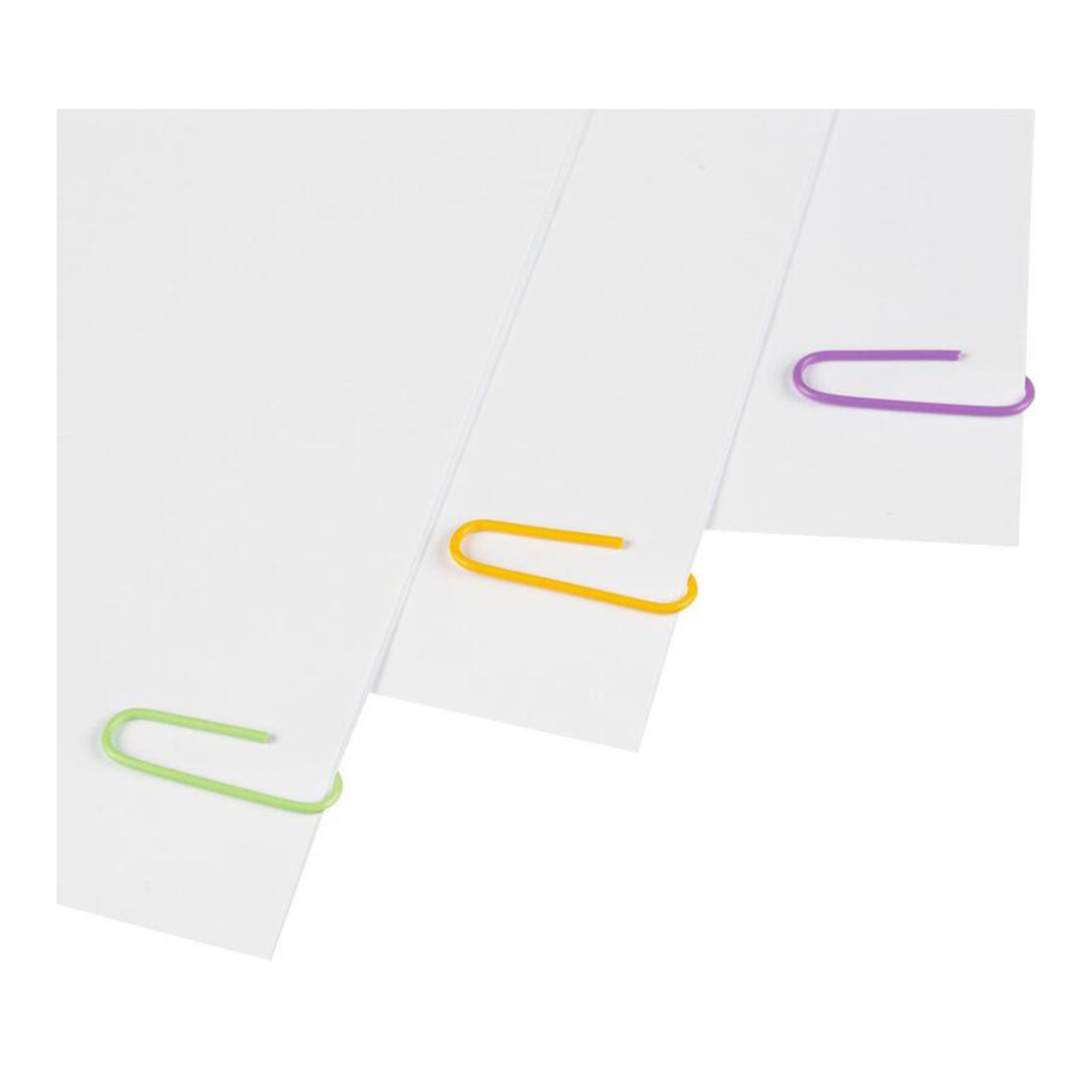 Купить Скрепки канцелярские Attache Bright Colours, 28 мм, 100 шт ...