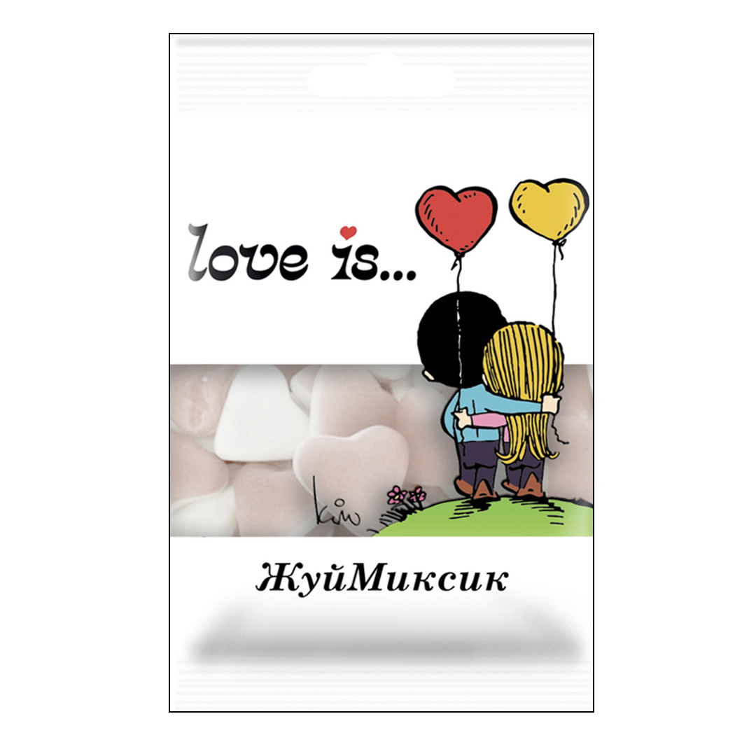 Купить Конфеты мармеладные Love is..., жвачка, 20 гр: в Алмате, Астане ...