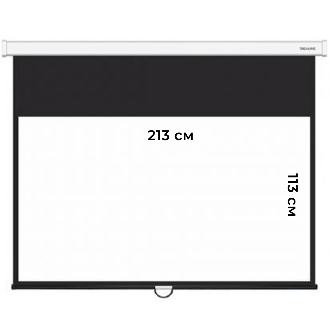 Настенный экран Deluxe DLS-M221x121W, 213*113 см