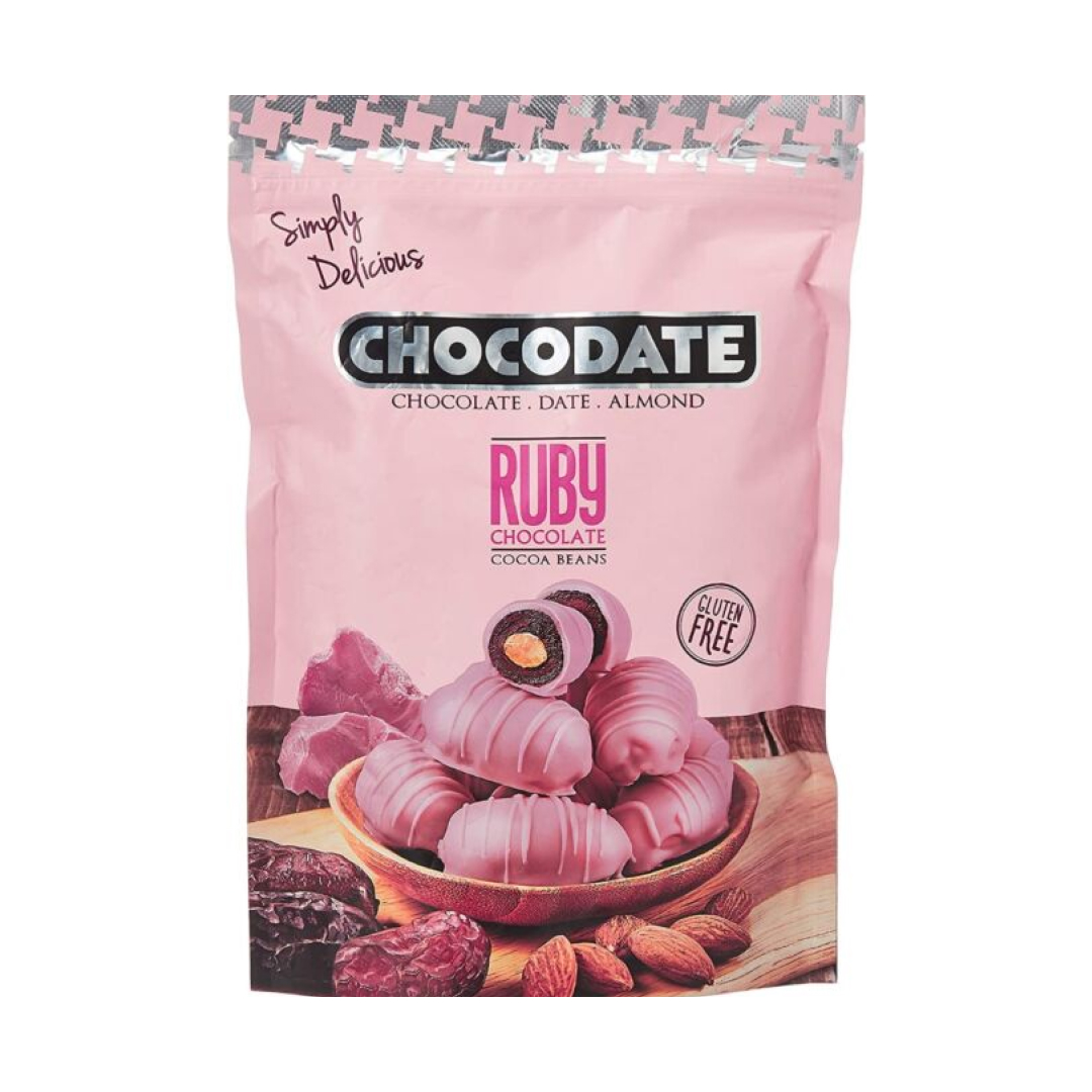 Финики в розовом шоколаде Chocodate, 100 гр