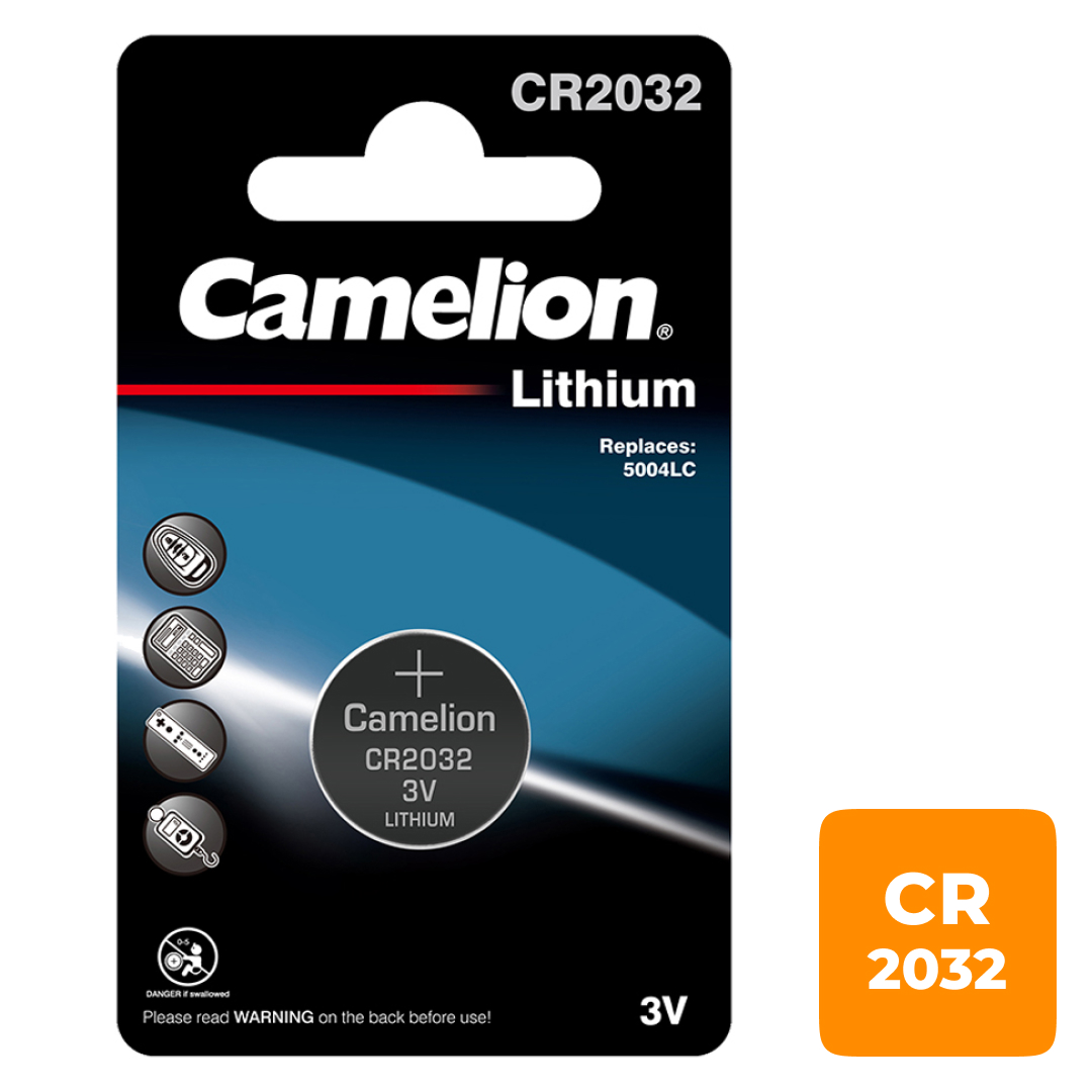 Батарейки Camelion Lithium дисковые CR2032-BP1, 3V, 1 шт., цена за штуку