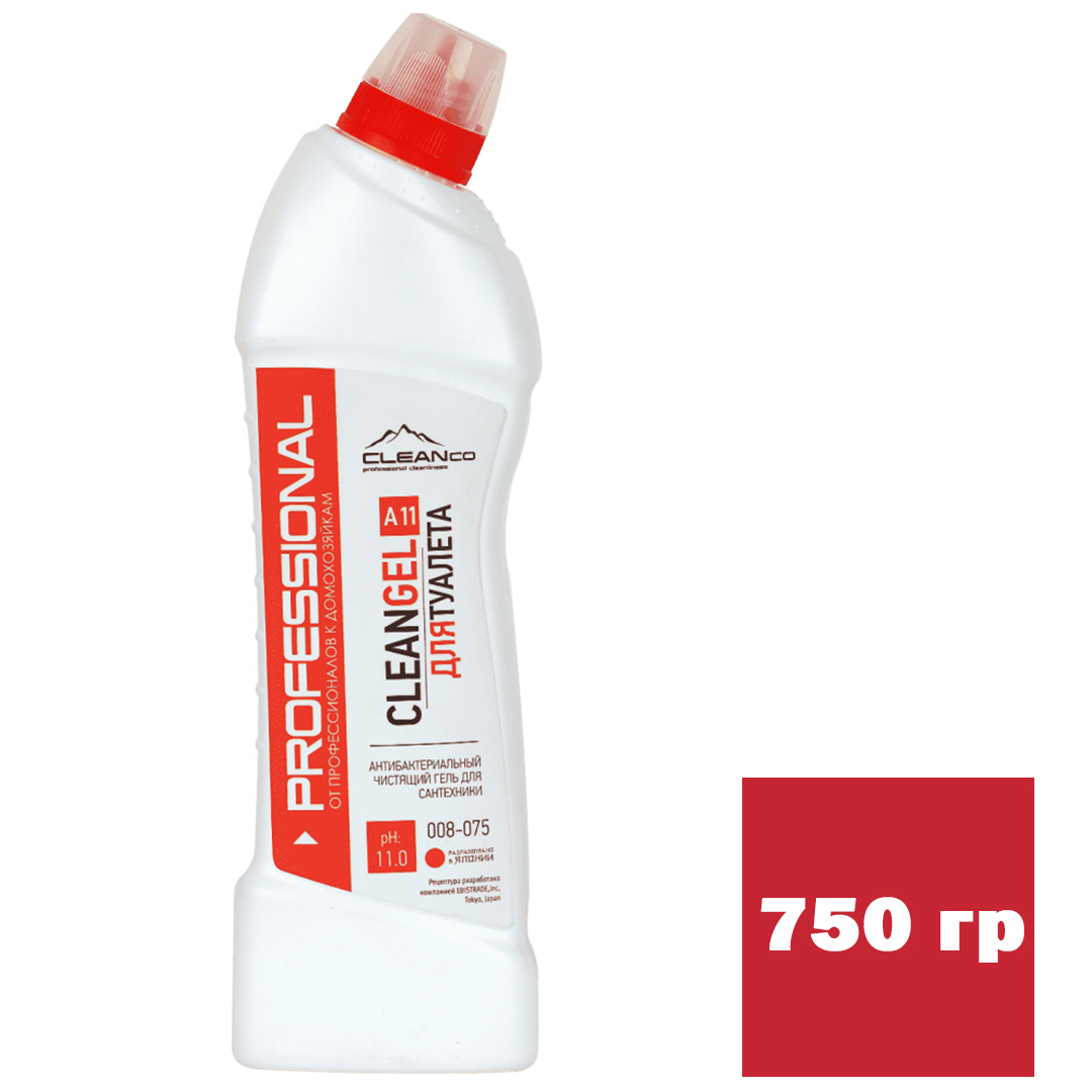 Чистящее средство Cleanco "CLEANGEL А11", антибактериальный, 750 гр