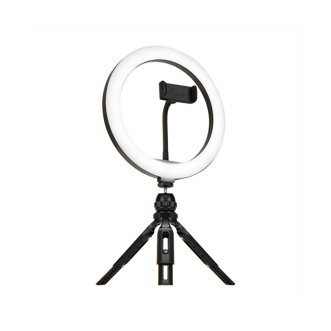 Кольцевая светодиодная лампа Streamplify Light 10, USB, 26 см, черный