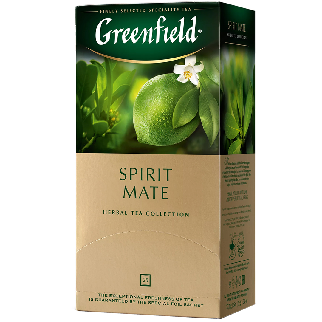 Чай Greenfield Spirit Mate, травяной, 25 пакетиков