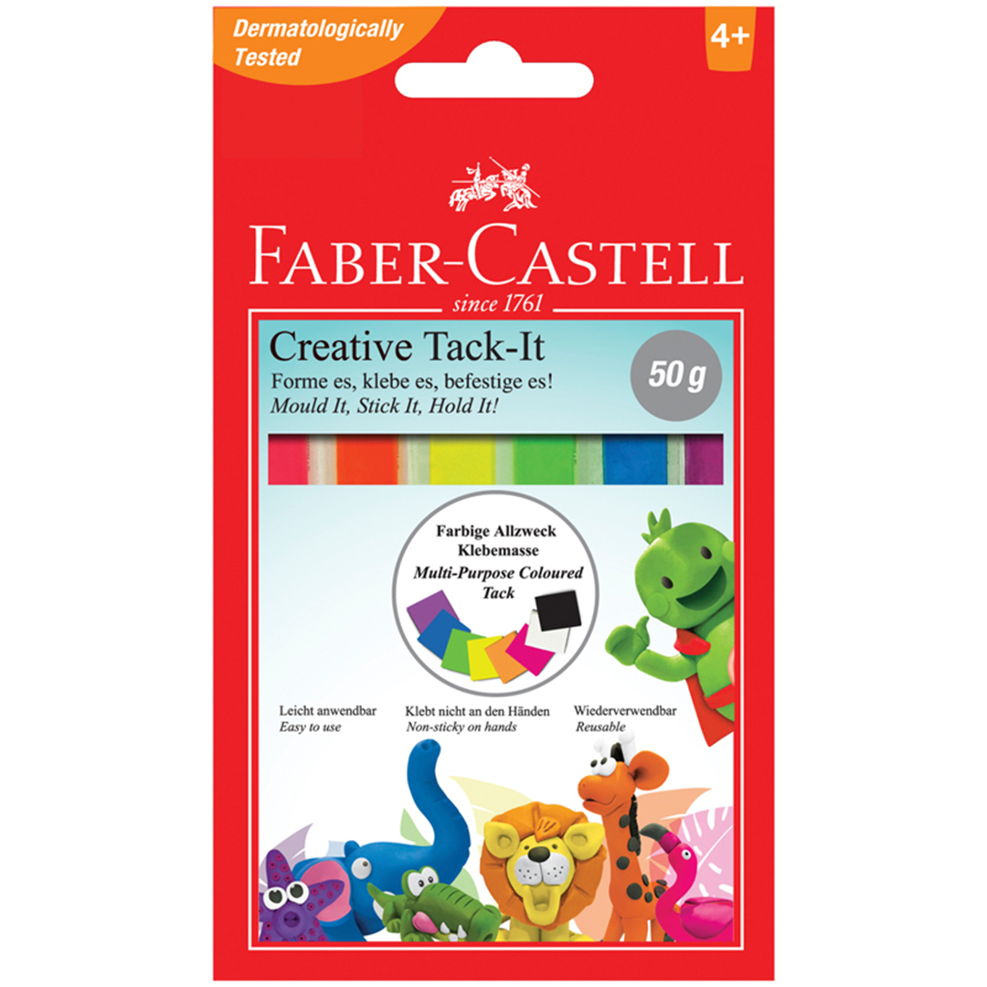 Масса для приклеивания Faber-Castell "Tack-It Creative", 50 гр