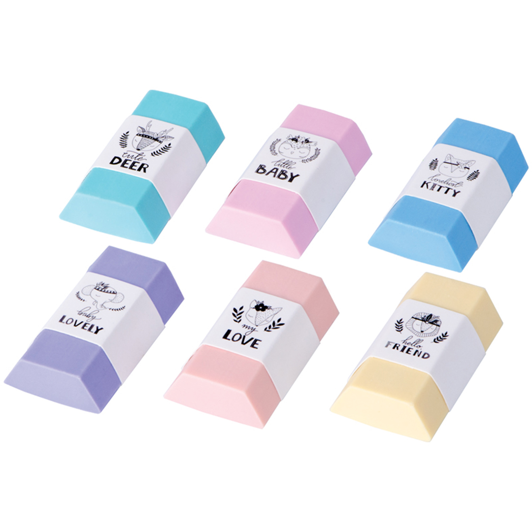 Купить Ластик Berlingo "Pastel", термопластичная резина, 50*28*12 мм ...