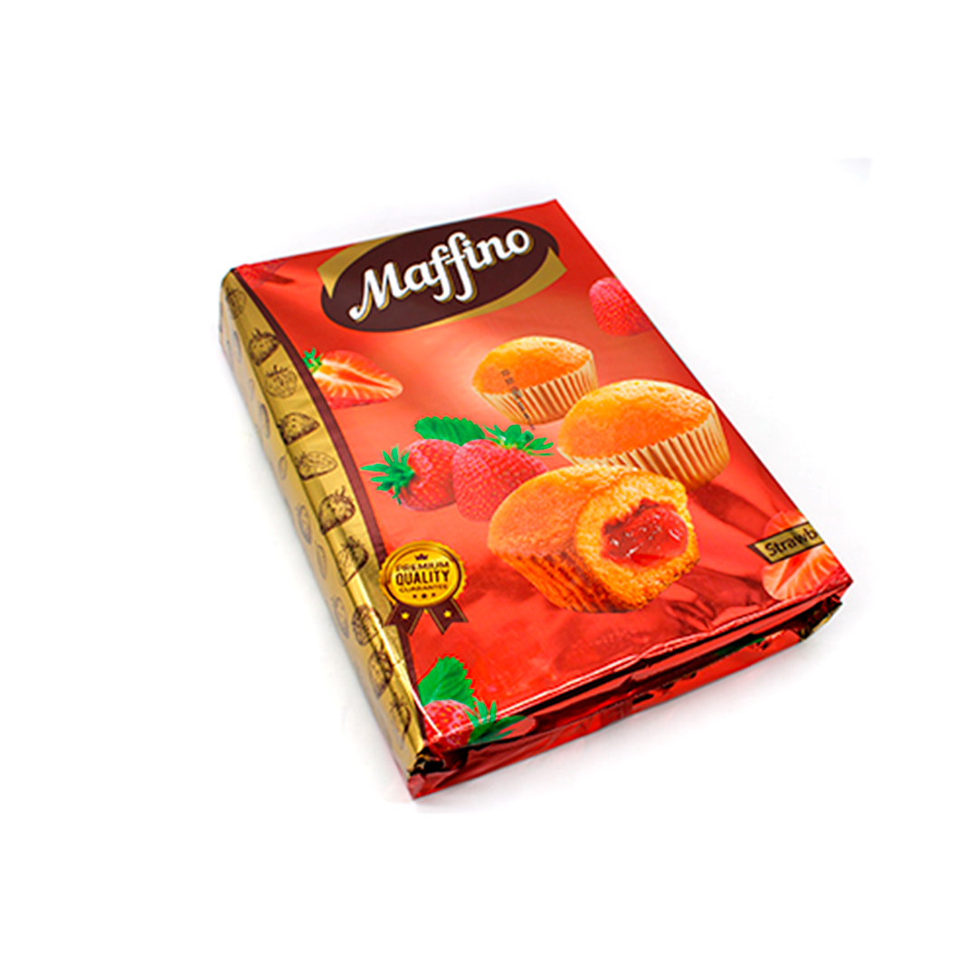 Кексы Maffino "Клубника", 420 гр