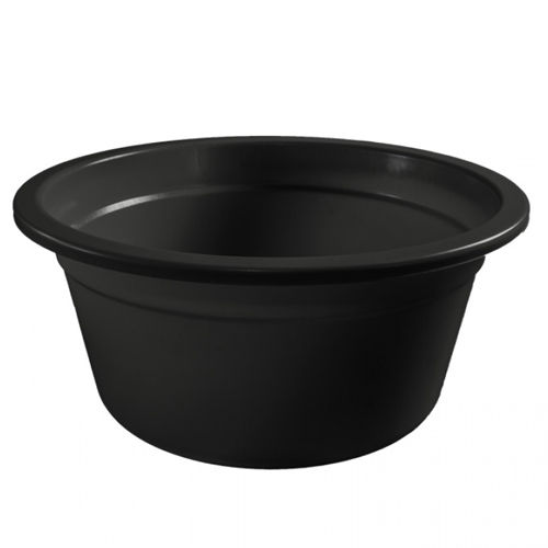 Купить Тазик пластиковый Стандарт, 10 литров, черный, непищевой: в ...