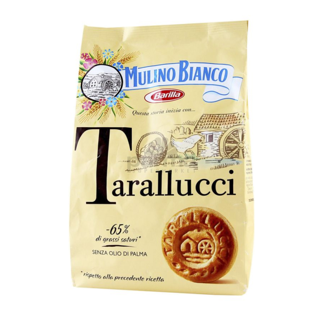 Сладкое сухое печенье Mulino Bianco "Tarallucci", яичное, 350 гр