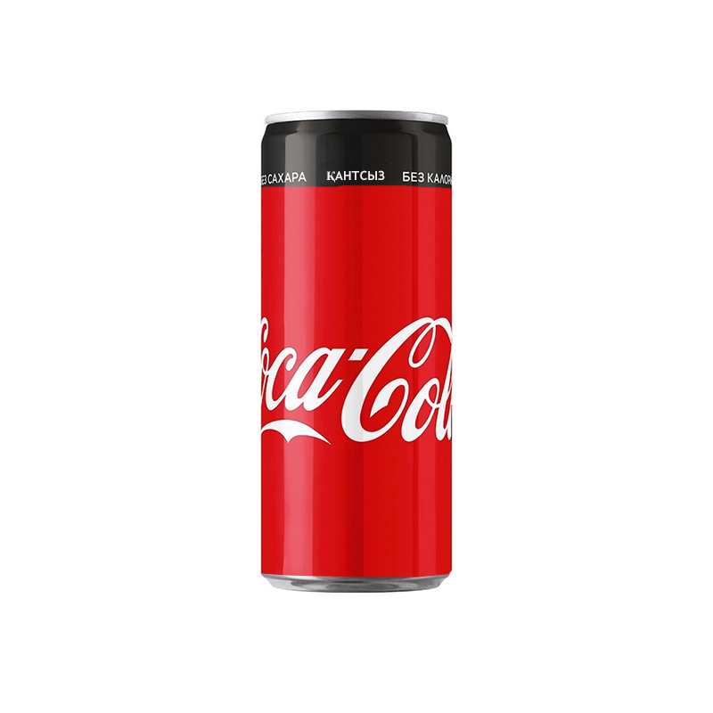 Купить Напиток газированный Coca-Cola, без сахара, 0,25 л, жестяная ...