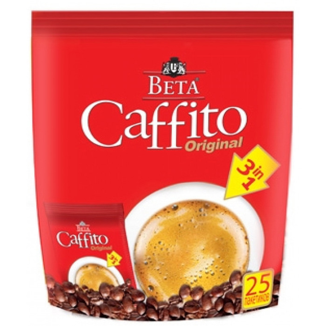 Кофе растворимый Original Caffito Beta, 25 пакетиков